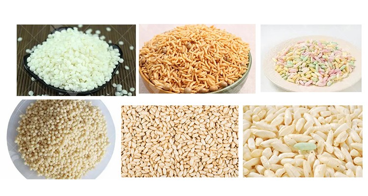 Puffed Rice Microwave Drying Machine