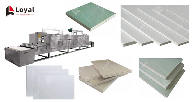 Gypsum Board Microwave Drying Machine