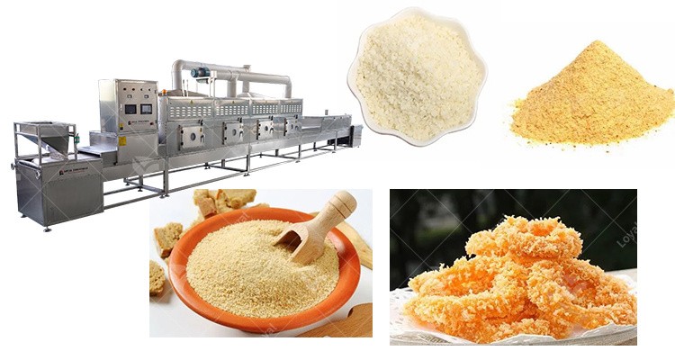 Industrial Microwave Oven Bread Crumbs Condiment Clove Curry Powder Drying And Sterilization Equipment Machine