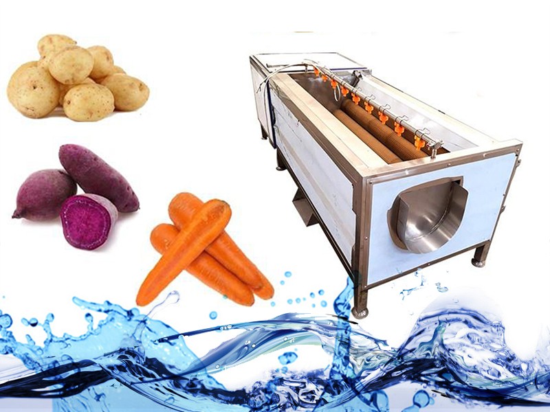 How to Vegetable Brush Washer Machine？