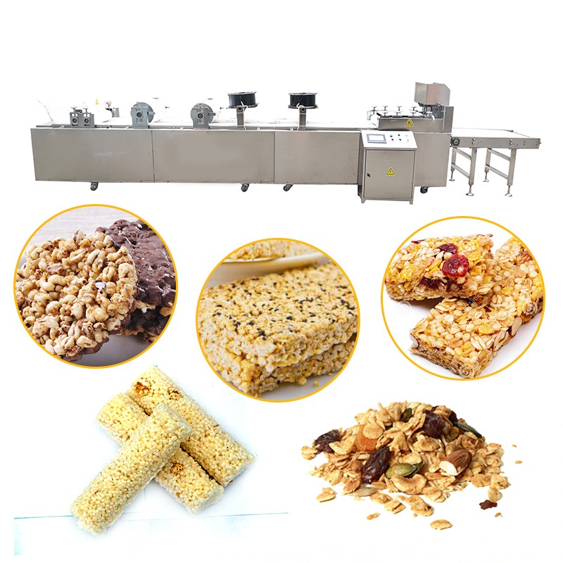 Principle of Granola Bar Production Line