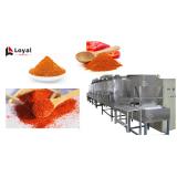 Microwave Paprika Merken Powder Sterilizer Spices Powder Sterilization Machine